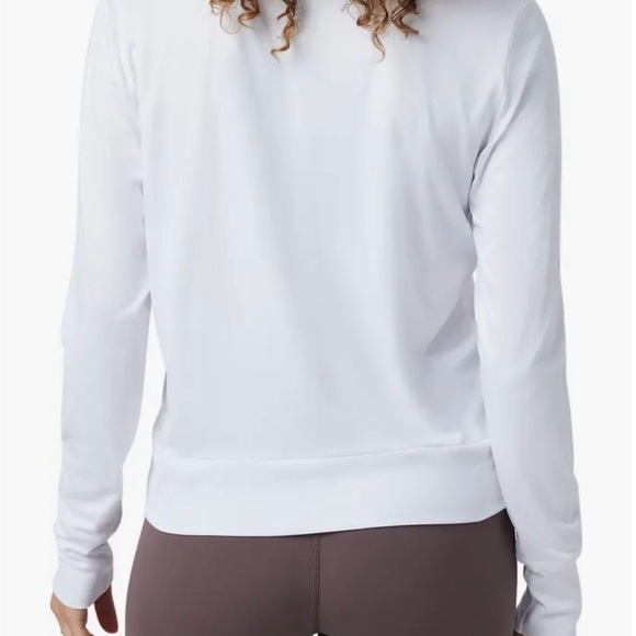 Vuori Classic White Daydream Crew Long Sleeve Tee - Picture 2 of 6